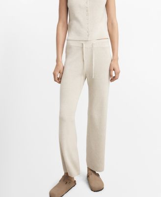 Women's Fluid Cotton-Linen Woven Pants