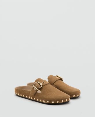 Women's Studded Leather Shoes