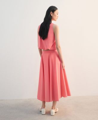 Women's Flared Midi-Skirt