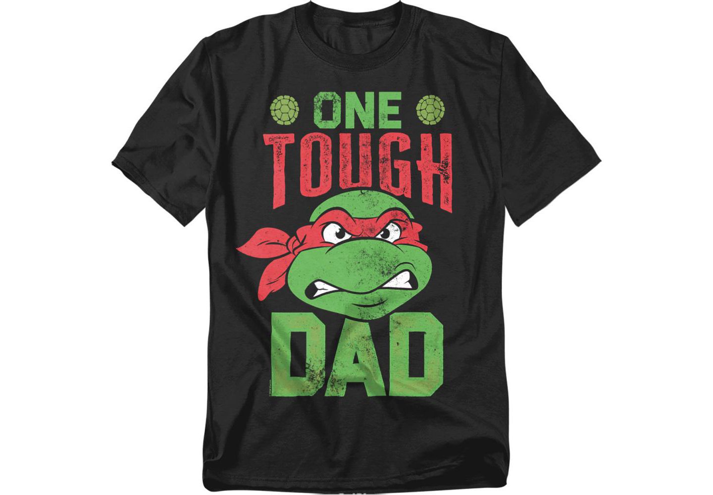 Мужская футболка Teenage Mutant Ninja Turtles Father's Day One Tough Dad, цвет: Чёрный — фото 1
