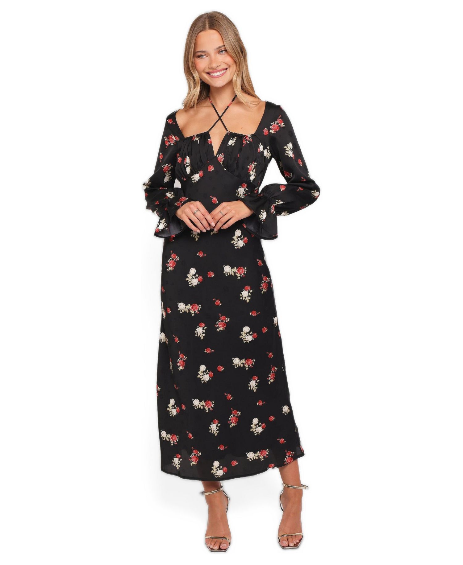 Women's Pauline Long Sleeve Maxi Dress