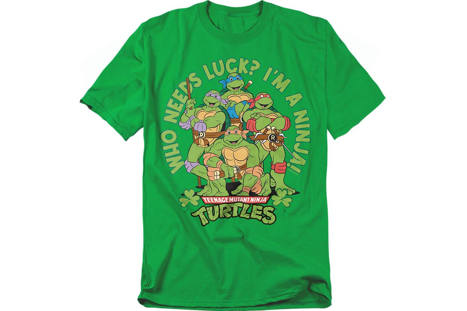 Men's St. Patrick's Day Who Needs Luck T-Shirt