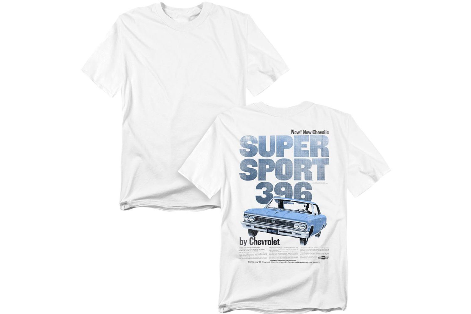 Men's Chevrolet Chevelle 396 Back T-Shirt