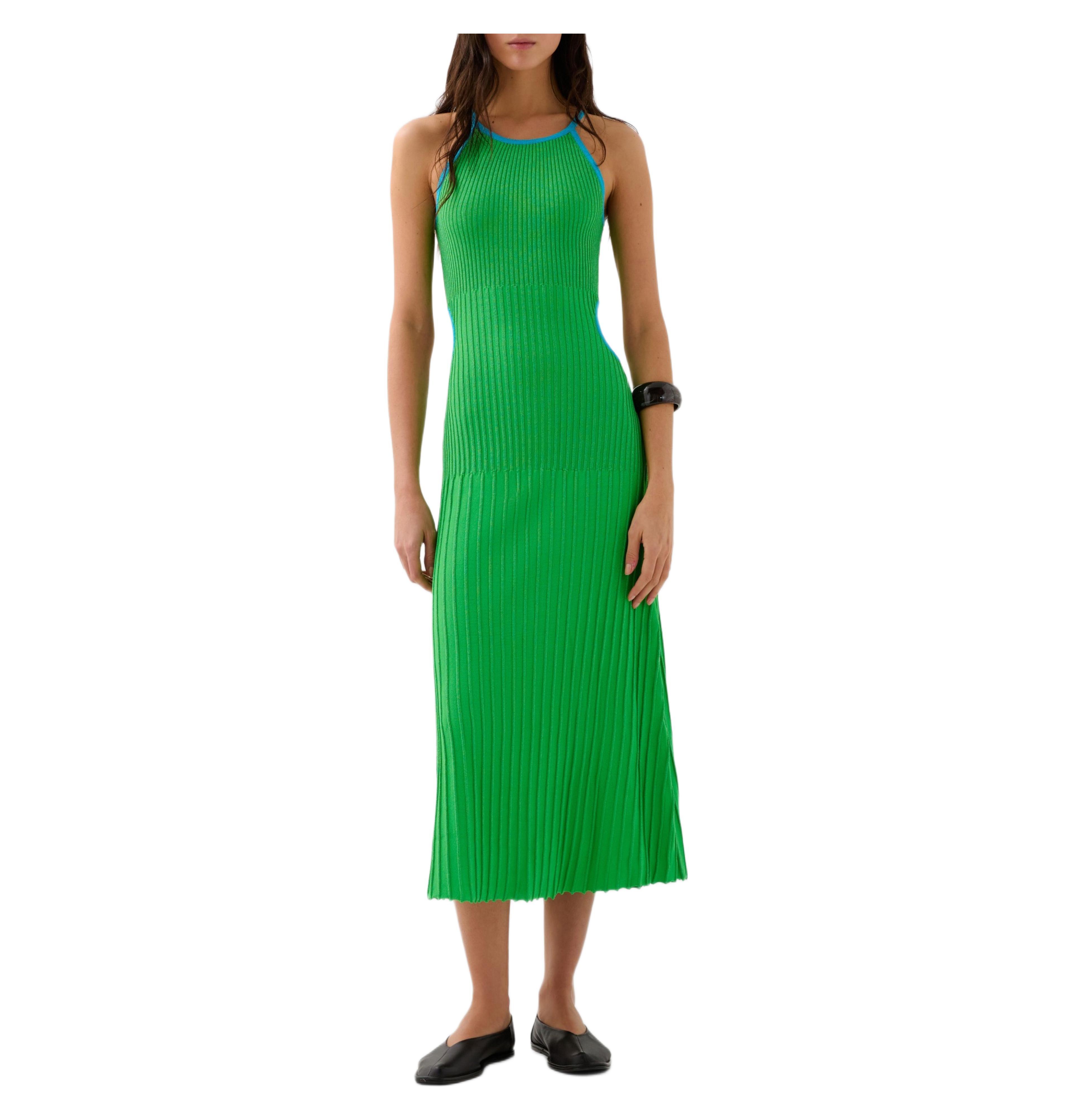 Scalpers Women's Lurex Knit Open Dress