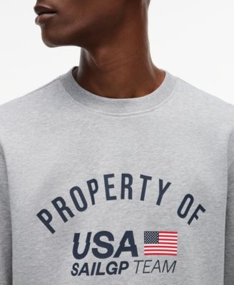 x U.S. SailGP Men's Property of USA Crewneck Sweatshirt