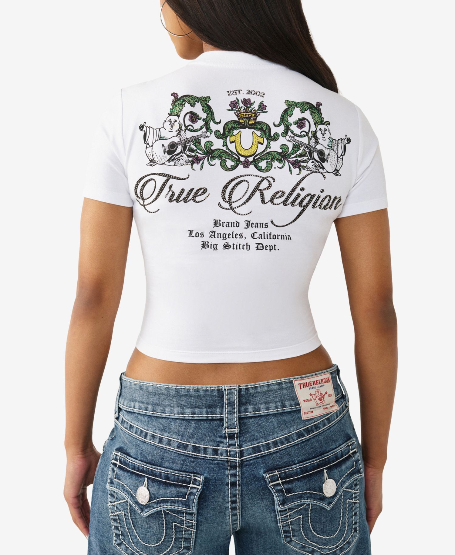Women's Crystal Buddha Baby T-Shirt