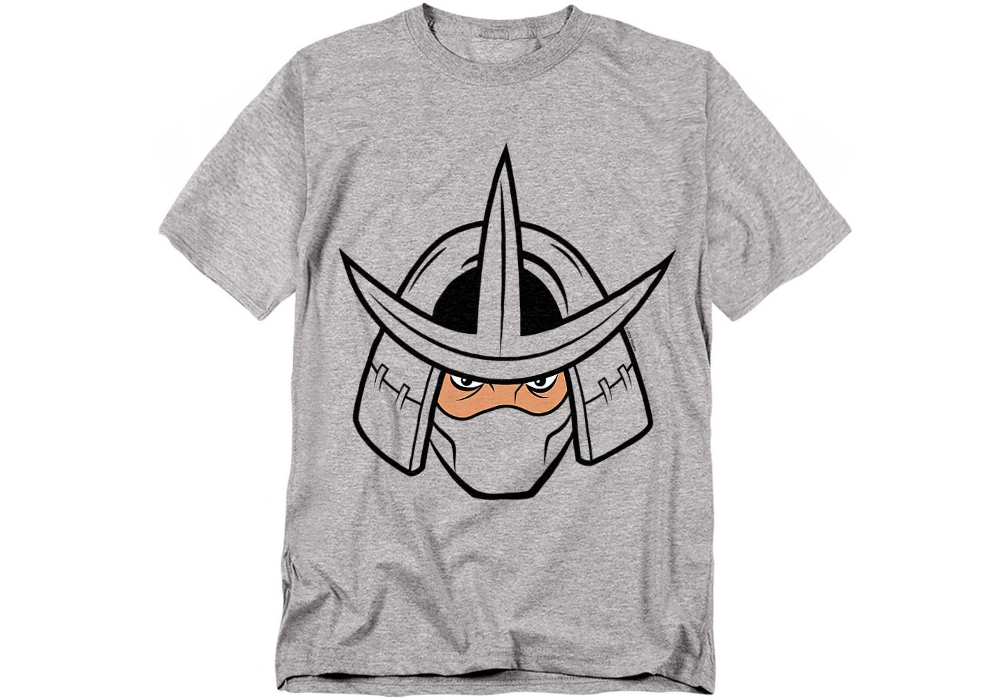 Мужская футболка Teenage Mutant Ninja Turtles Shredder Angry, цвет: Меланжевый — фото 1