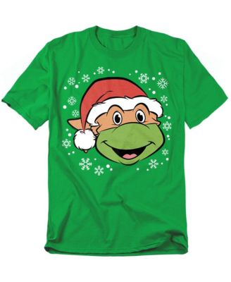 Men's Michaelangelo Christmas Hat T-Shirt
