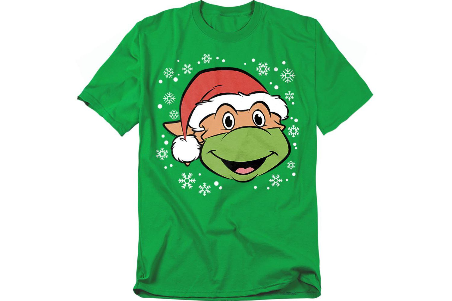 Men's Michaelangelo Christmas Hat T-Shirt
