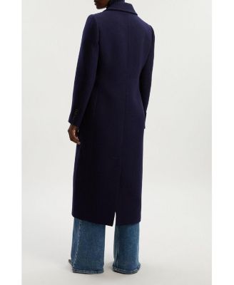 Women's Double Breasted Tailored Midi Coat