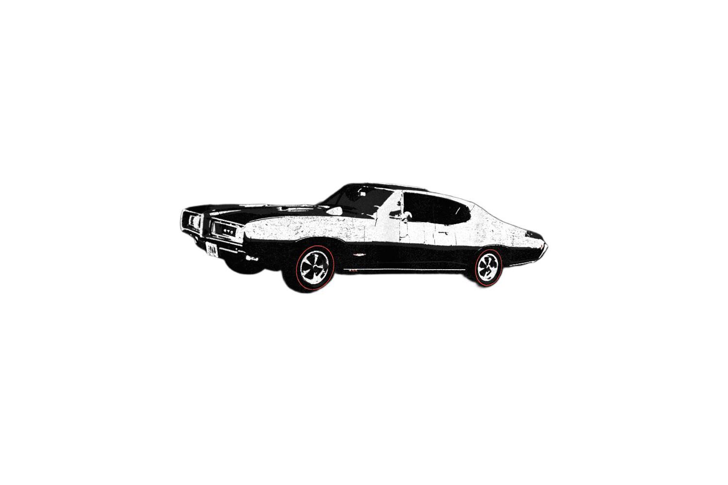 Men's Pontiac Gto Flames T-Shirt