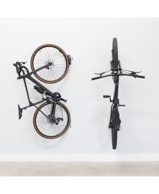 Swivel Mount Bike Storage Rack | 2 Bike Garage Wall Hooks