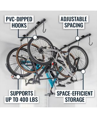 G-Bike Ceiling | Adjustable Ceiling Storage System | Holds up to 8 Bikes