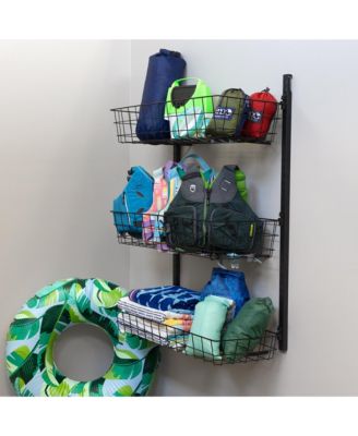 Adjustable G Basket Wall Storage System
