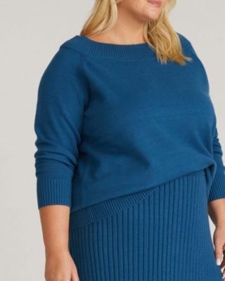 Plus Size Noomi Cold Shoulder Sweater