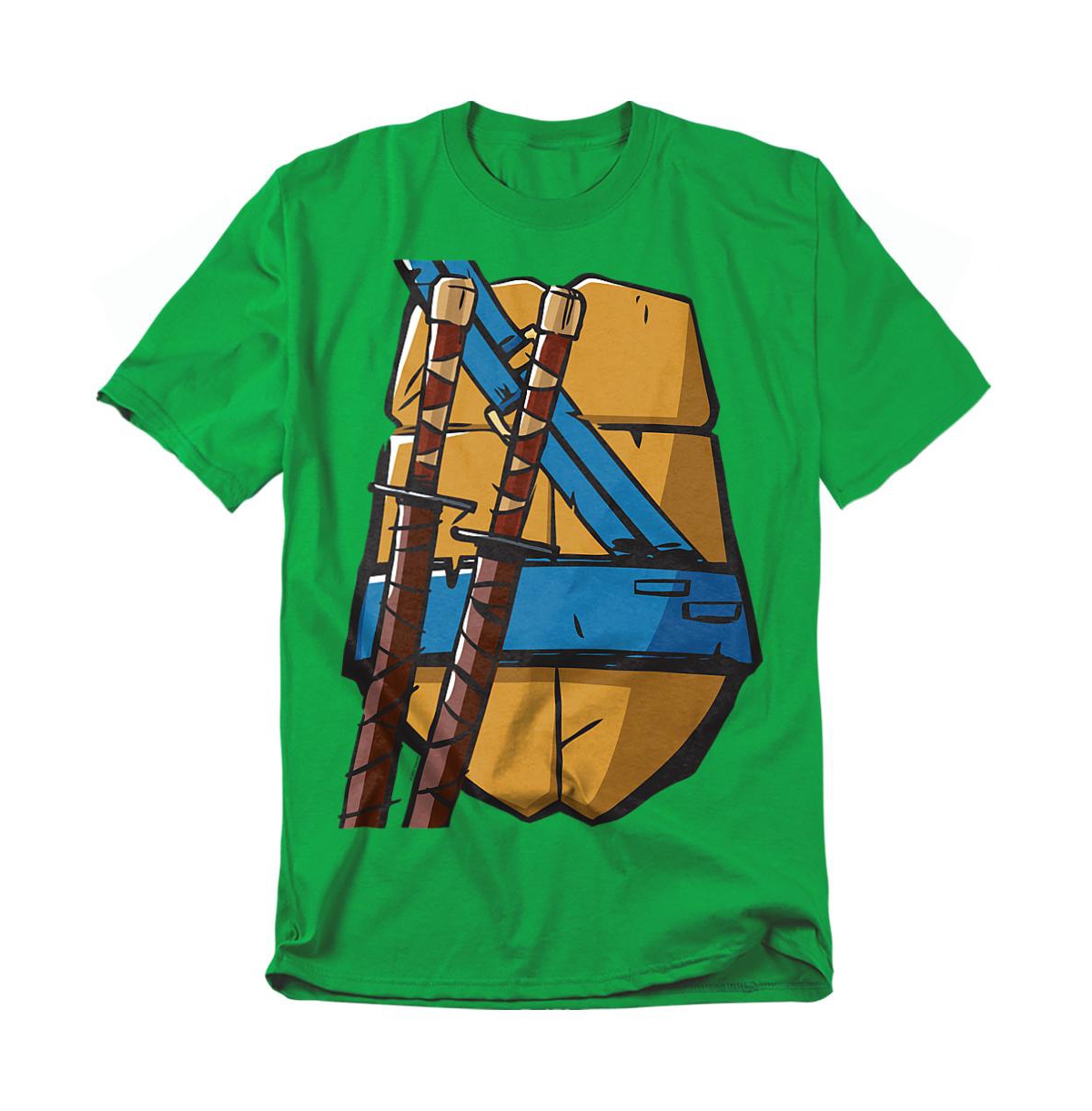 Teenage Mutant Ninja Turtles Men's Leonardo Shell T-Shirt