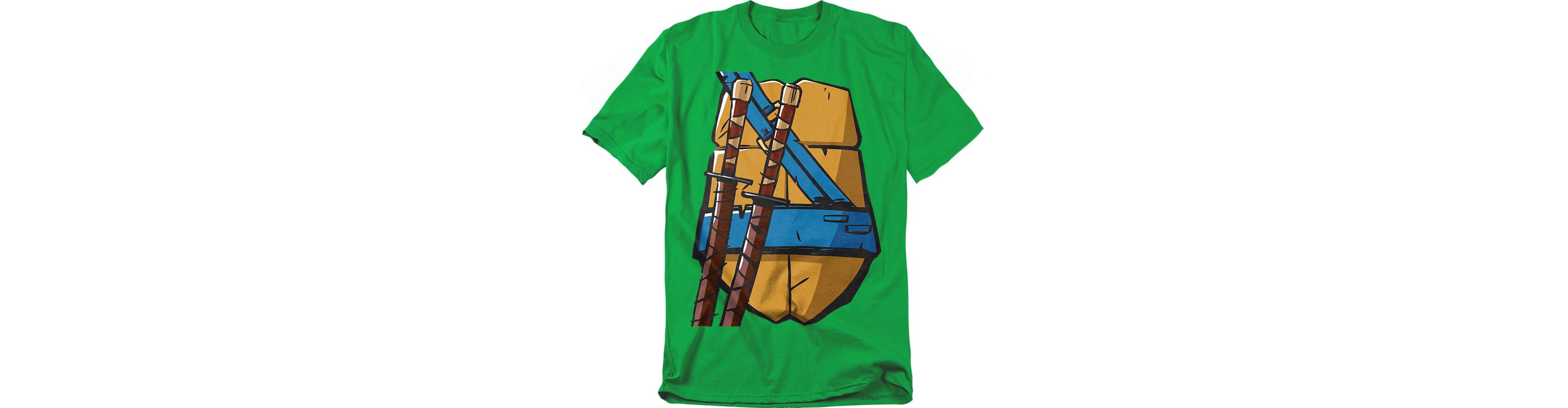 Teenage Mutant Ninja Turtles Men's 2012 Leonardo Shell T-Shirt