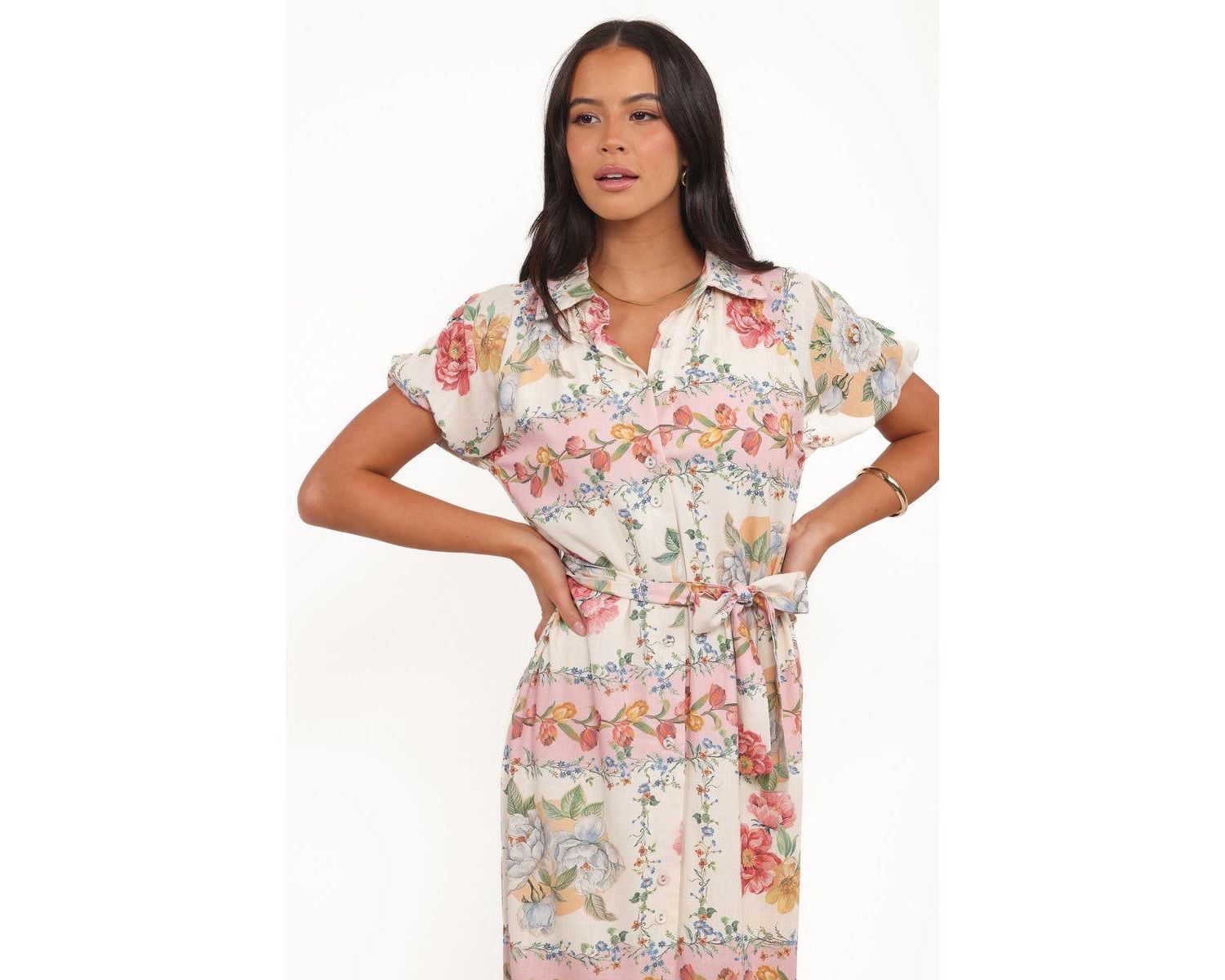 Women's James Button Through Maxi Dress