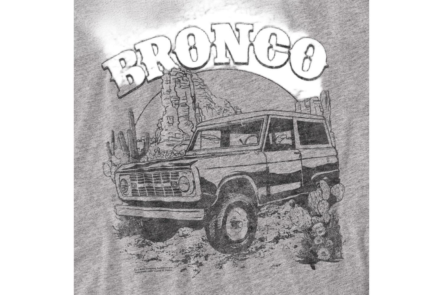 Men's Ford Bronco Desert Mono T-Shirt