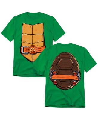 Men's Mayhem Michelangelo Shell Front Back T-Shirt