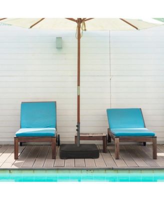 Fillable Umbrella Base with 2 Sandbags and Dust-proof Cover