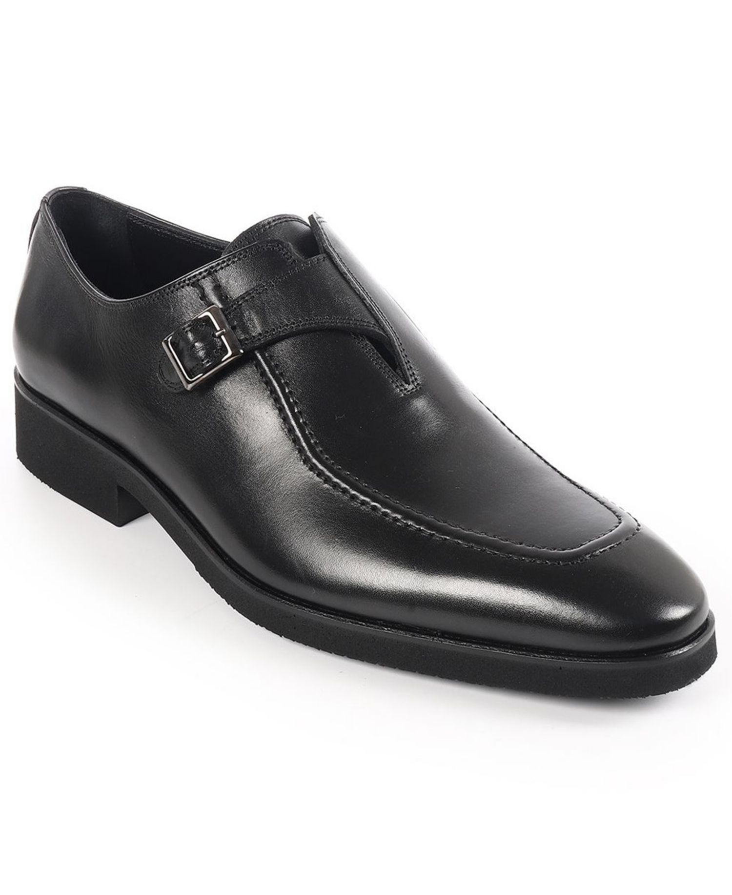 Men's Monk Strap Slip-On Dress Shoes