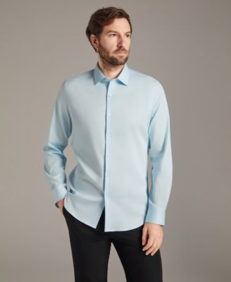Men's Sateen Slim-Fit Dress Shirt