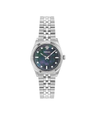 Women's Millenyium Silver Stainless Steel Bracelet Watch, 32mm