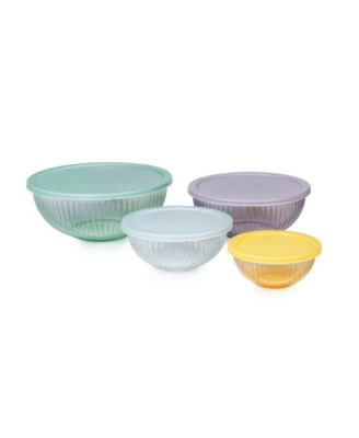 Kitchen 4-Pc. Glass Mixing Bowl Set