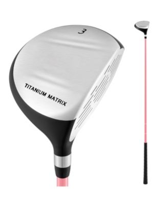 38" Junior #3 Fairway Wood, 165CC, Fiberglass Shaft, Ages 11-14