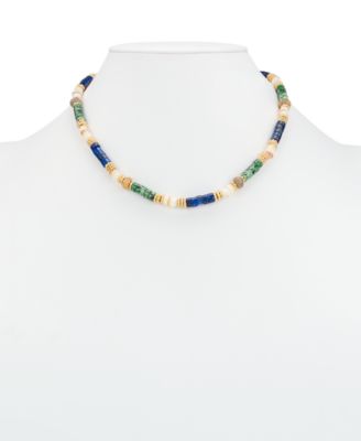 Gold-Tone Plated Modular Necklace