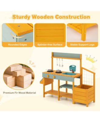 Corner Play Kitchen with Lights & Sounds, Suitable for Ages 3