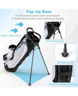 Men s Complete Golf Club Set with Stand Bag