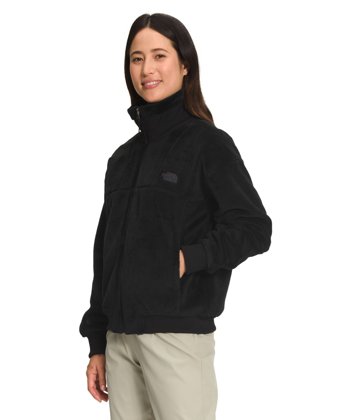 Женская куртка The North Face Osito Lux, цвет: Чёрный — фото 2