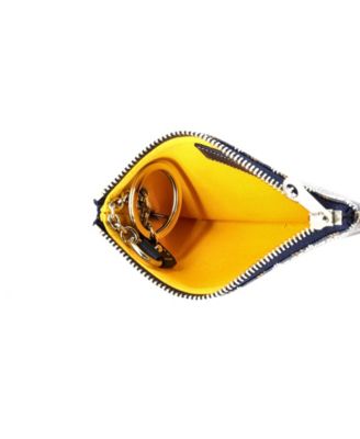 Nano Senat Zip Key Pouch Coated Canvas