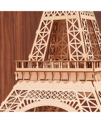 3D Puzzles Eiffel Tower Plus Building Model Kits Gift for Teens Adult