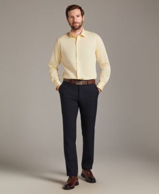 Men's Diamond Dobby Slim Fit Dress Shirt