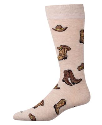 Men's Cowboy Boots Crew Socks