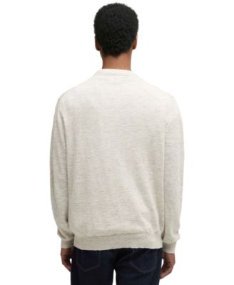Men's Flaxby Linen Blend Crewneck Sweater