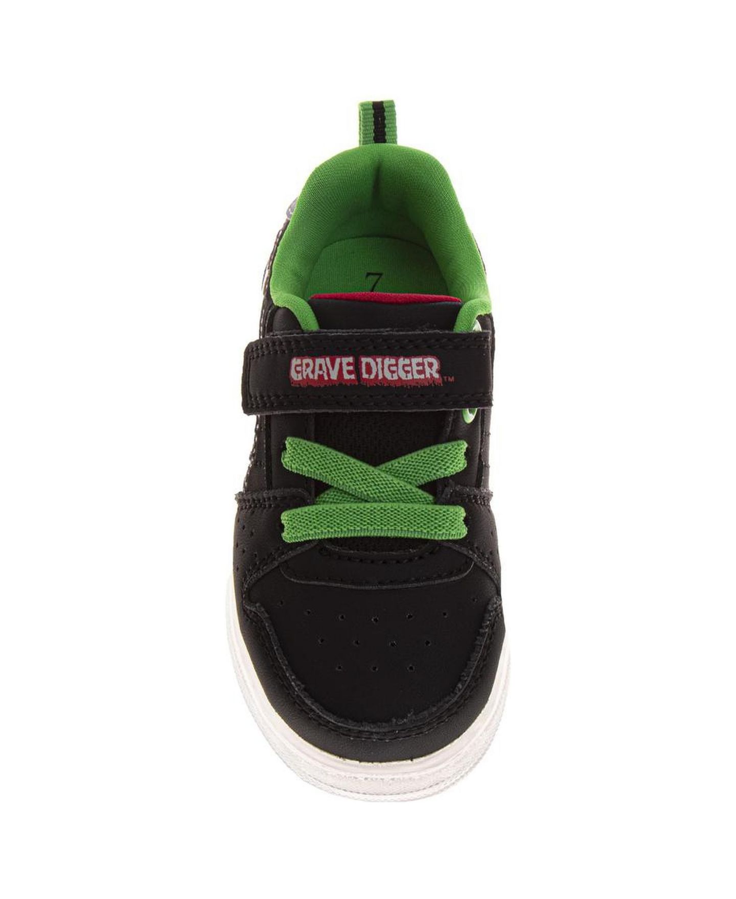 Кроссовки Monster Jam Comfortable Casuals Sneaker для мальчиков, цвет: Чёрный зелёный — фото 2