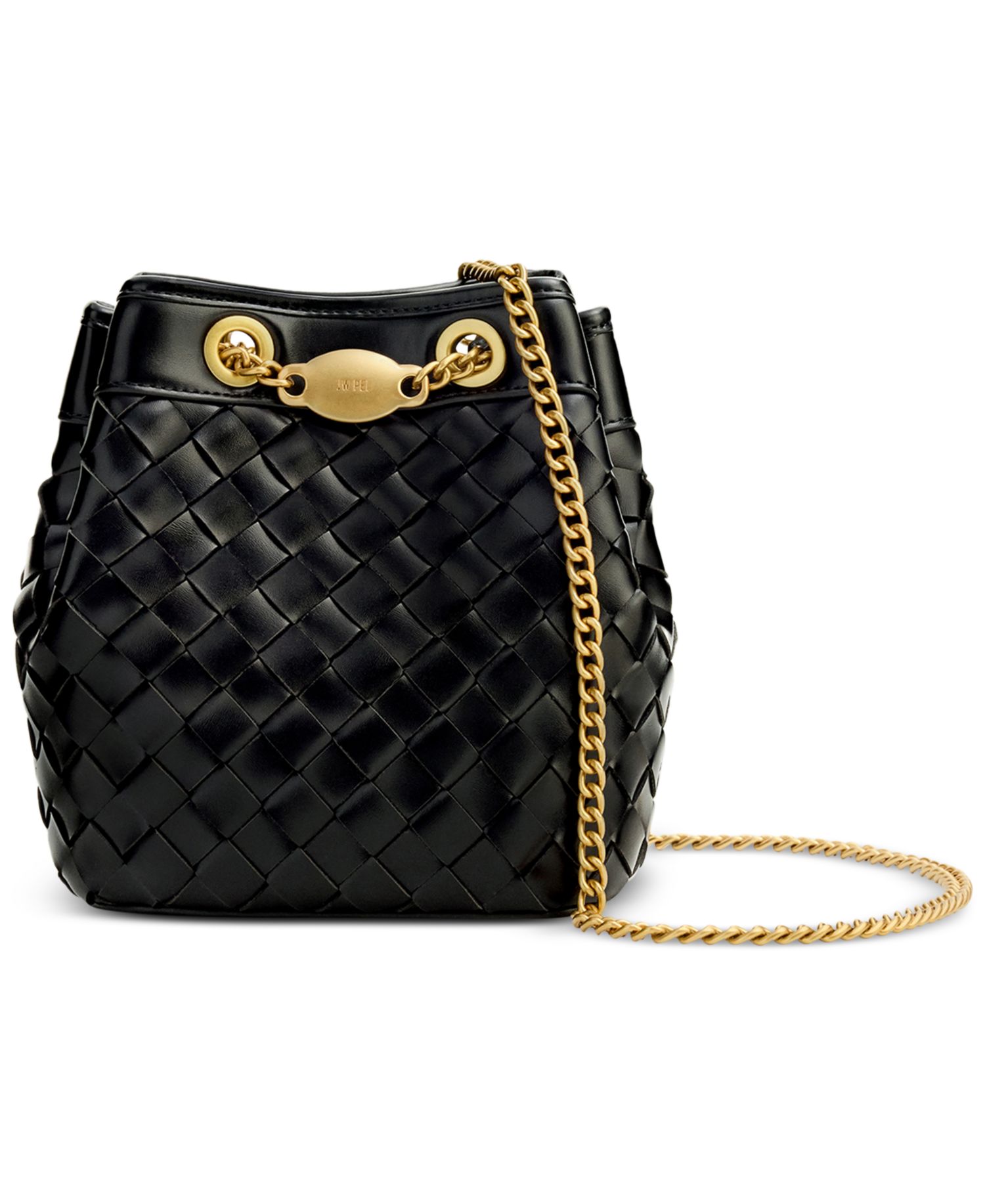 Yara Hand-Woven Bucket Handbag