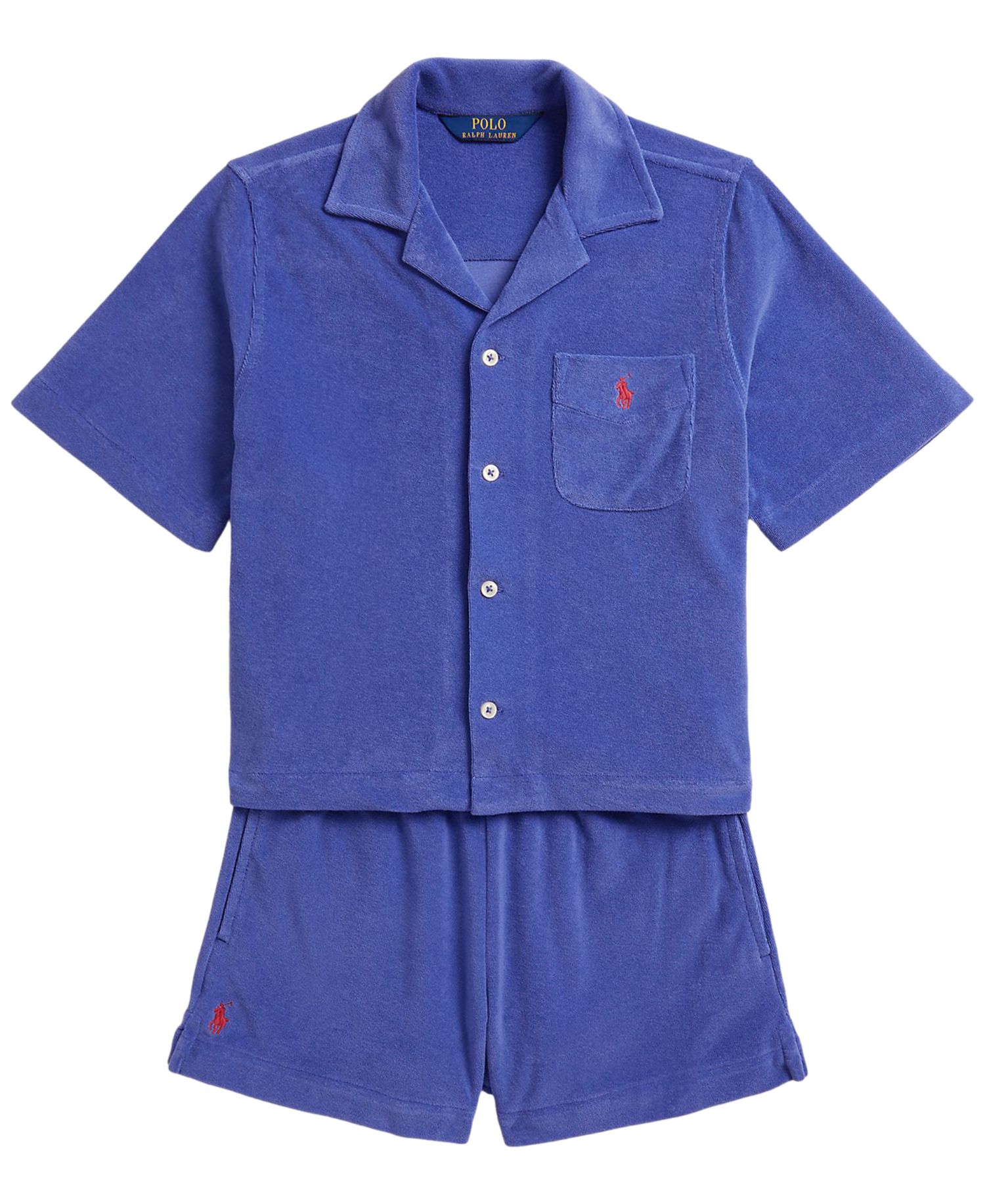 Girls' 7-16 Terry Shirt & Short, 2-Piece Set