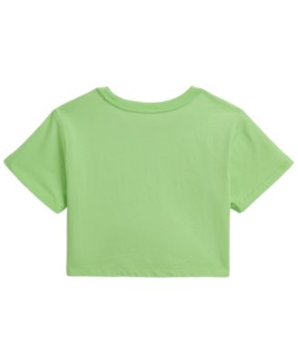 Girls' 2T-6X Big Pony Logo Cotton Boxy T-Shirt