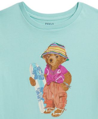 Girls' 7-16 Polo Bear Cotton Jersey T-Shirt