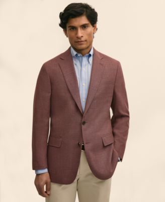 Brooks Brothers Men's Notch Lapel Collar Blazer