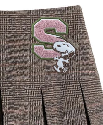 Girls' 7-16 Snoopy Twill Skort