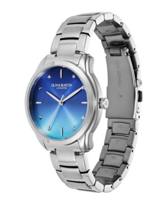 Women's Colourwave Silver Tone Stainless Steel Bracelet Watch, 36mm