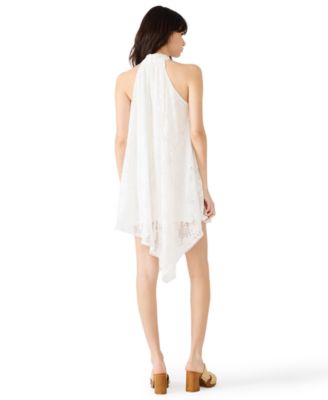 Juniors' Sander Halter Neck High-Low Dress