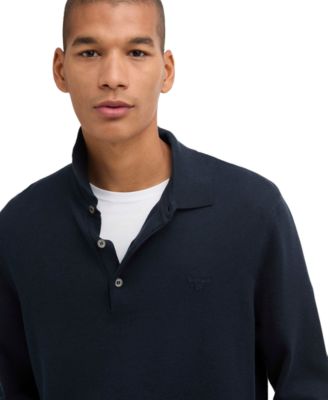 Men's Long-Sleeve Polo Shirt