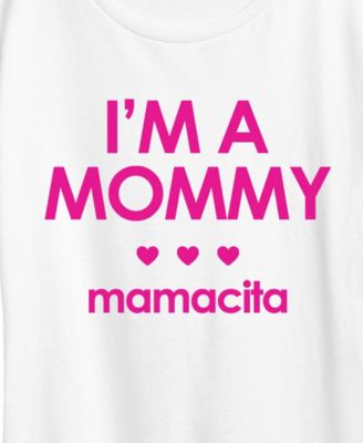 Plus Size Instant Message Mommy Mamacita Short-Sleeve Graphic T-Shirt